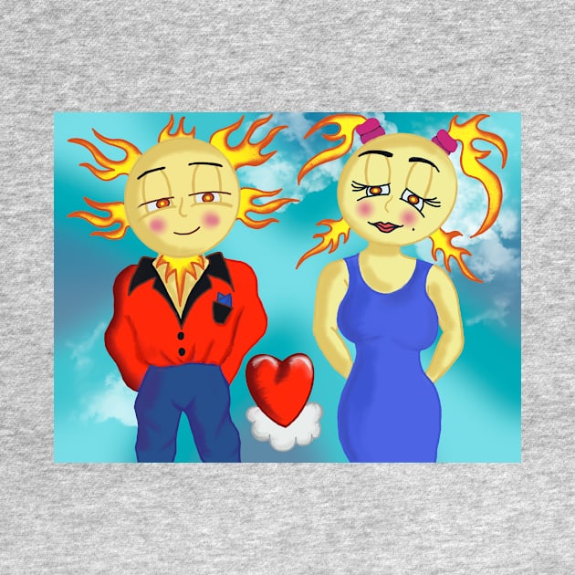 SUNNY LOVERS Coffee Mugs T-Shirts Stickers by CenricoSuchel